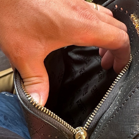 Michael Kors Black Mini  Backpack